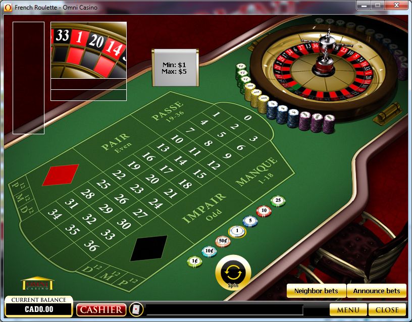 minimum deposit casino